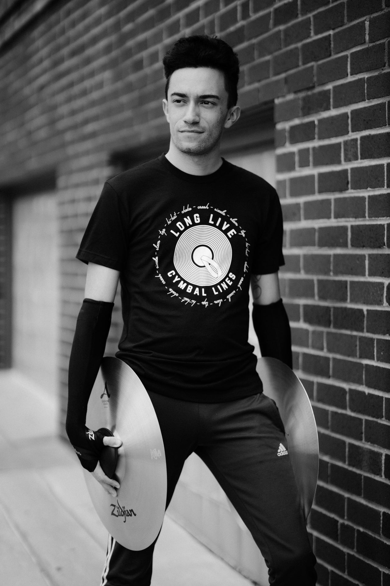 Long Live Cymbal Lines Tee