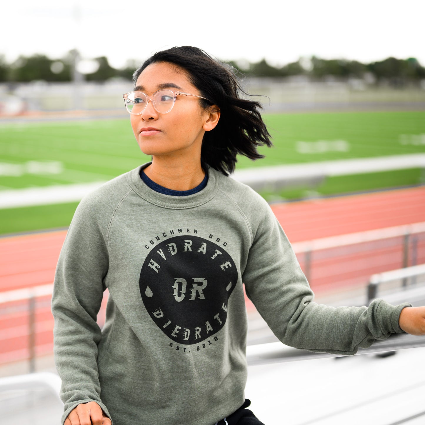 Hydrate or Diedrate Sweater - Army Green