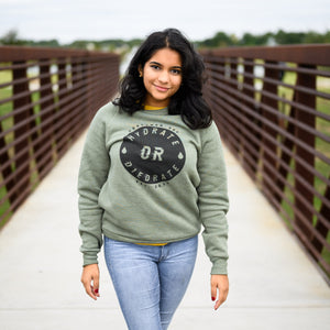 Hydrate or Diedrate Sweater - Army Green